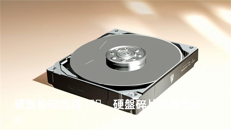 硬盤粉碎流程，硬盤碎片清理怎么弄